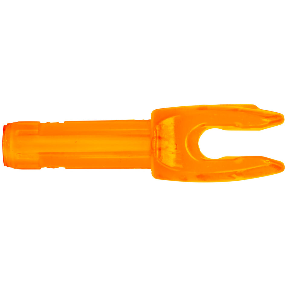 Easton 4mm MicroLite Nocks for Deep Six Shafts Orange 12 Pack