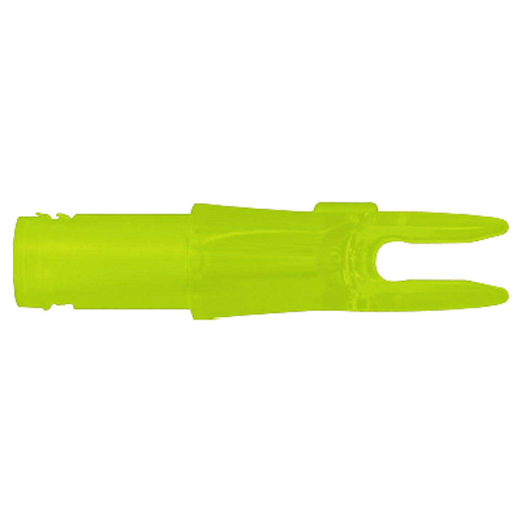 Easton 6.5mm Super 3D Indexable Arrow Nocks Lemon Lime 12 Pack