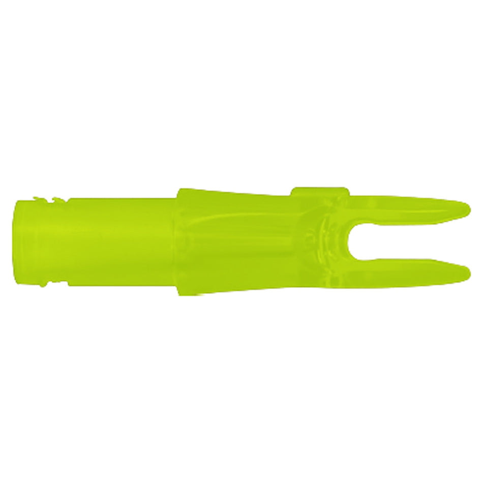 Easton 6.5mm Super 3D Indexable Arrow Nocks Lemon Lime 12 Pack