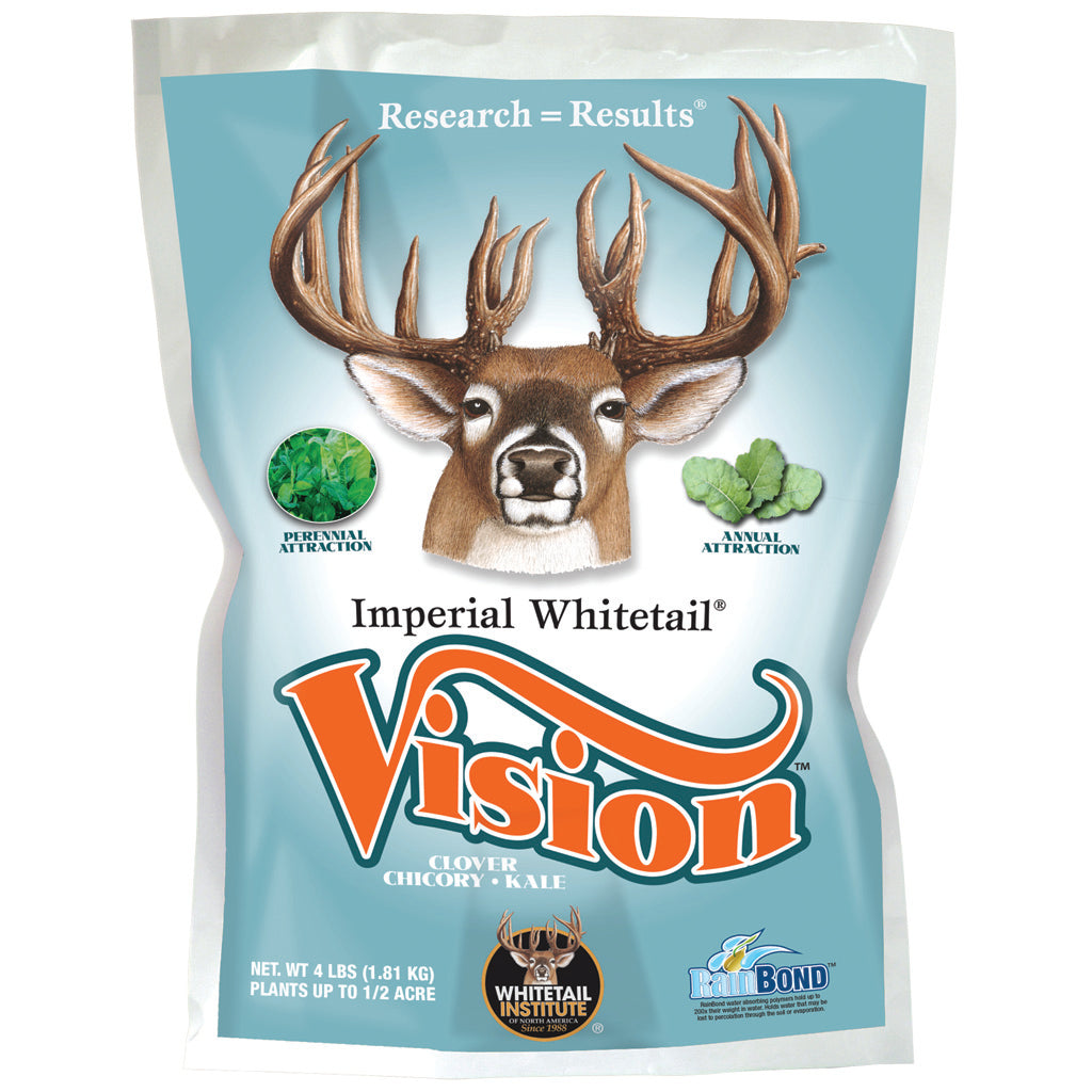 Whitetail Institute Vision Clover Chicory Kale Seed 4 lb.