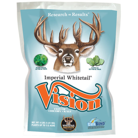 Whitetail Institute Vision Clover Chicory Kale Seed 4 lb.