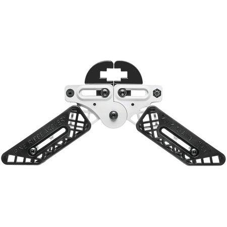 Pine Ridge Kwik Stand Adjustable Bow Support White and Black