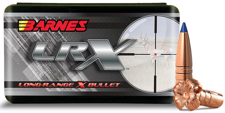 Barnes LRX Long Range 270 Winchester 129gr Copper Boat Tail Bullets 50/Box