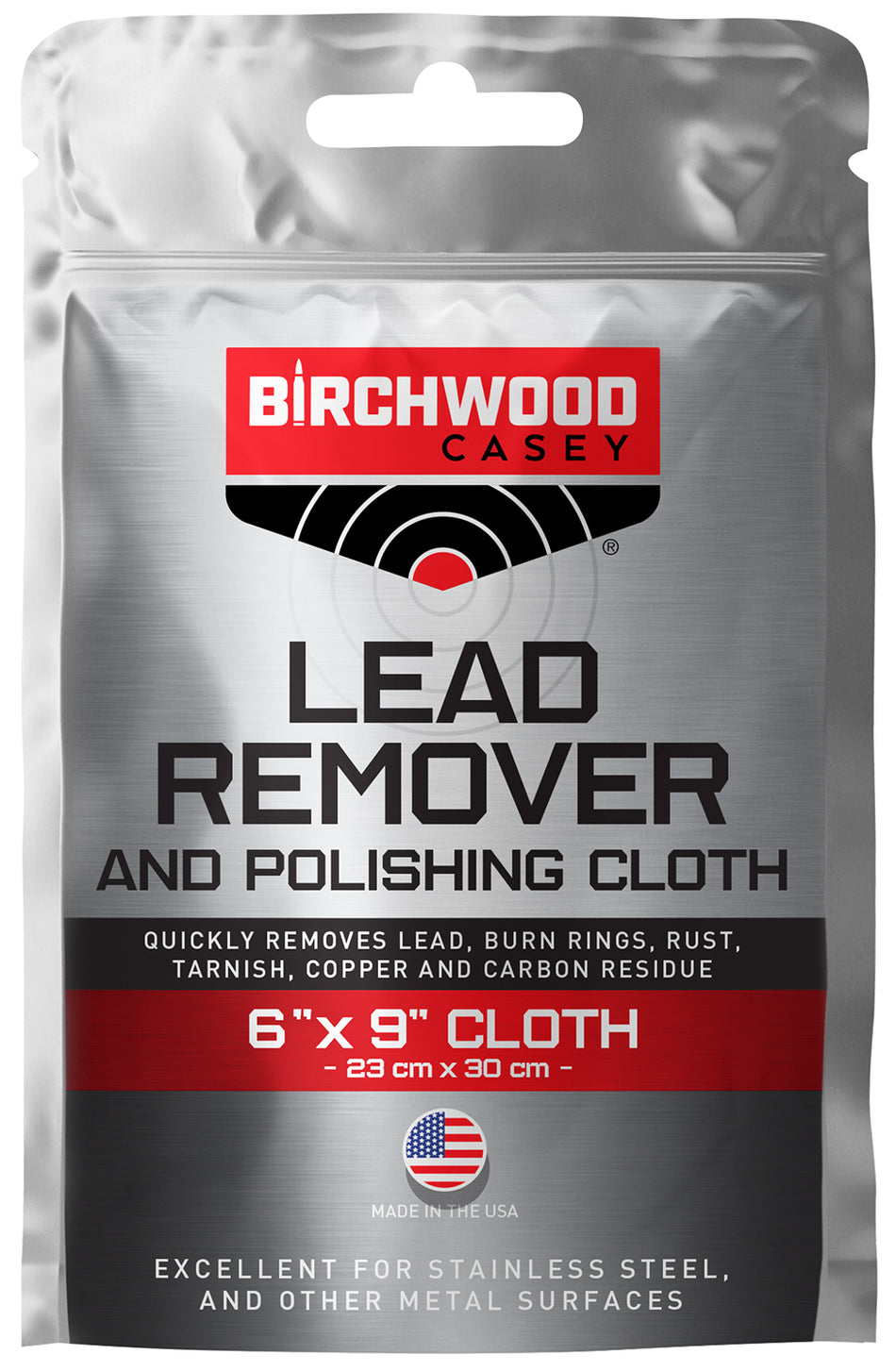 Birchwood Casey Lead Remover Polishing Cloth Bore and Cylinder Cleaner