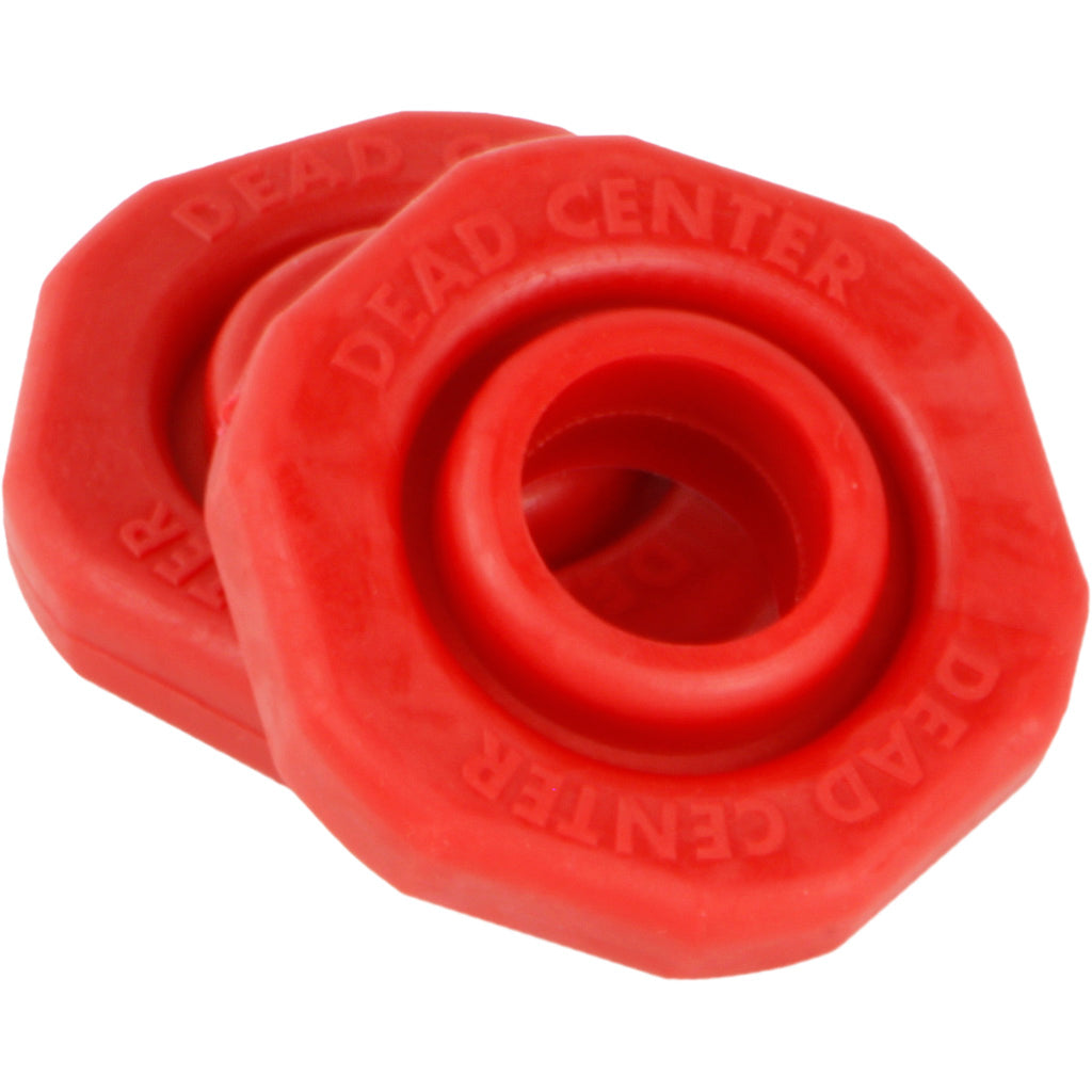 Dead Center Bow Stabilizer Silencer Red 3/4in. Pack of 2