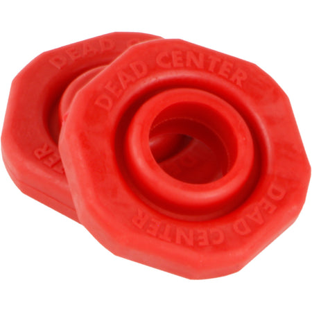Dead Center Bow Stabilizer Silencer Red 3/4in. Pack of 2