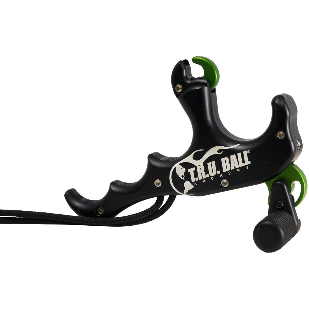 Tru Ball T-Rex Release Bone Collector 4-Finger Adjustable Black
