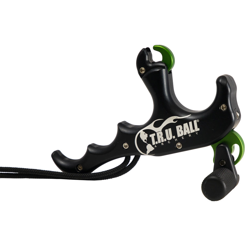 Tru Ball T-Rex Release Bone Collector 4-Finger Adjustable Black