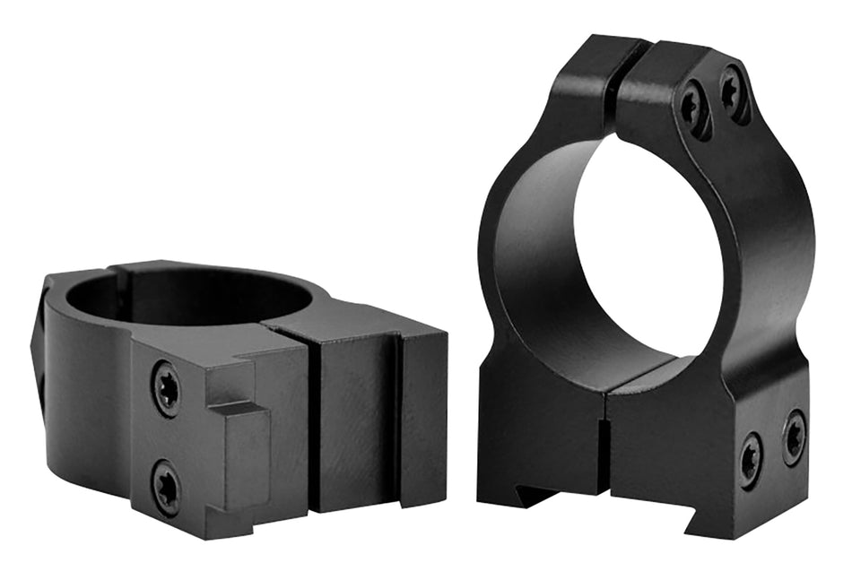 Warne 1BM Maxima CZ 550 Scope Rings 1-Inch Medium Matte Black Vertical Split 0 MOA