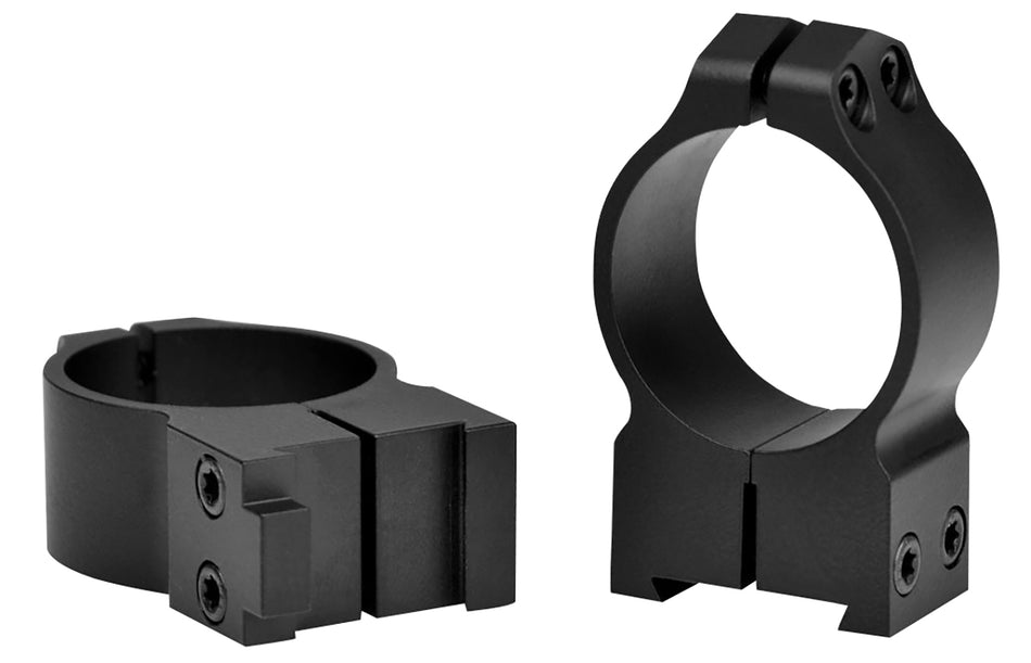 Warne 15BM Maxima CZ 550 Scope Rings 30mm Tube High Matte Black 0 MOA