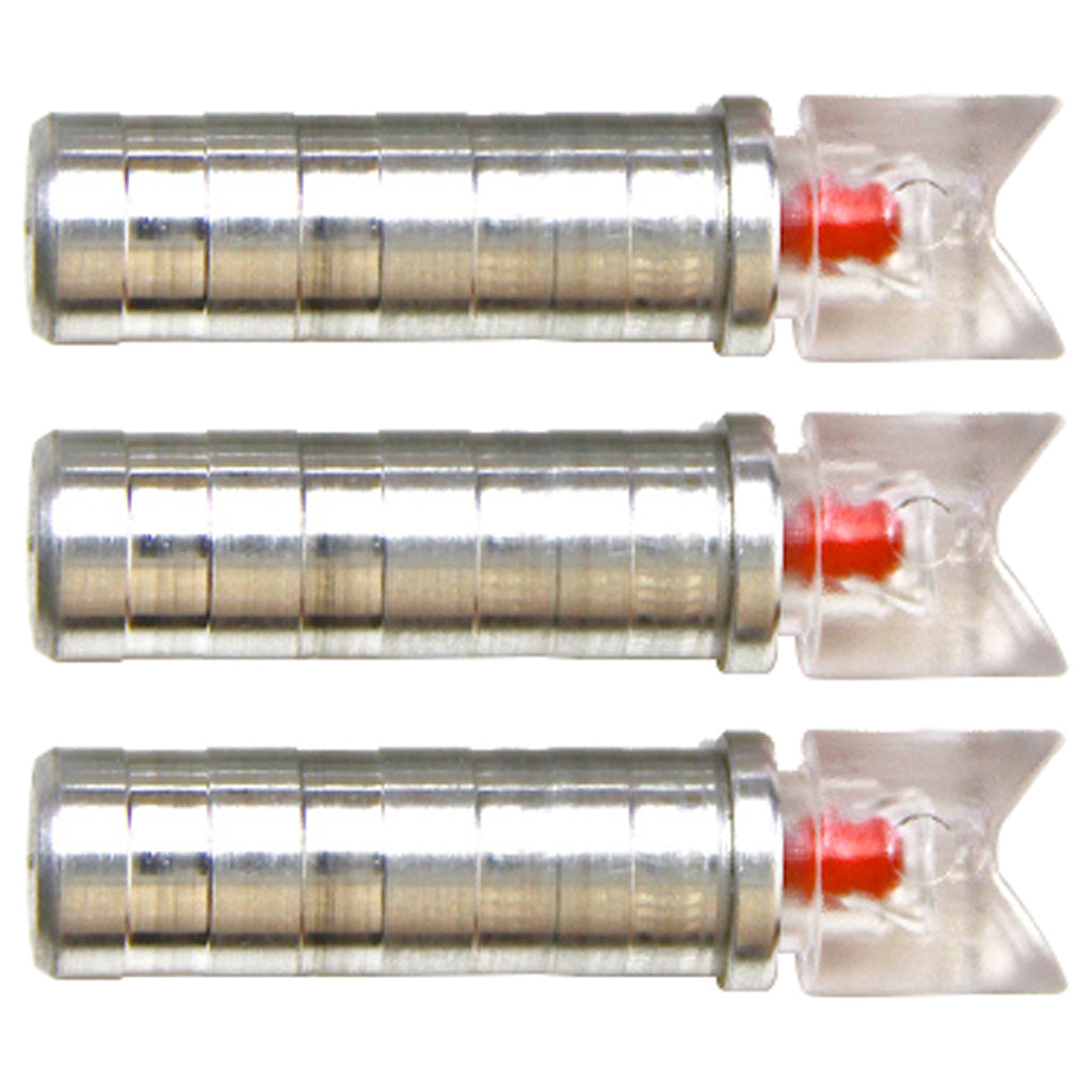 NuFletch Ignitor Crossbow Lighted Moon Nocks Red .285 X Bolt 3 Pack
