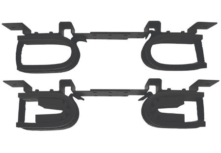 Rugged Gear 10075 Black Powder-Coated Steel Overhead 2-Gun Vehicle Rack