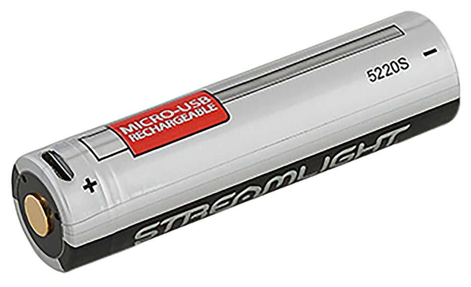 Streamlight SL-B26 Li-Ion USB Rechargeable Battery Pack Silver/Black 3.7 Volts 2600mAh