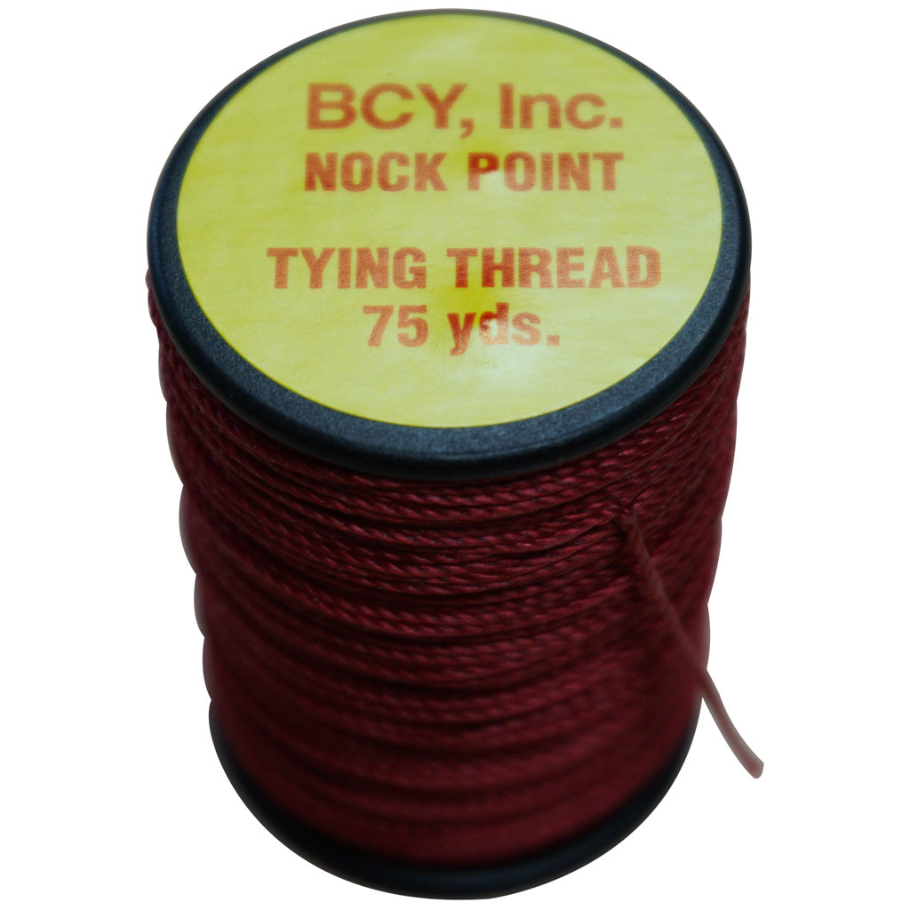 BCY Red Nock Point and Peep Tying Thread 75 yards