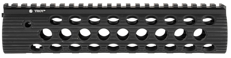 Troy Industries 9-Inch Alpha Rail Free-Float Black Anodized Aluminum AR-15 and M16