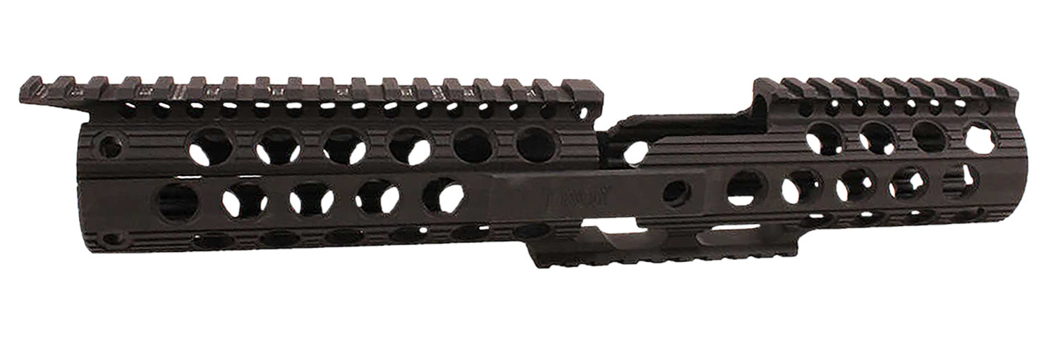 Troy Ind SRAIDLTCXBT00 Delta CX Rail AR-15 12" Black Aluminum with QD Swivel Mounts