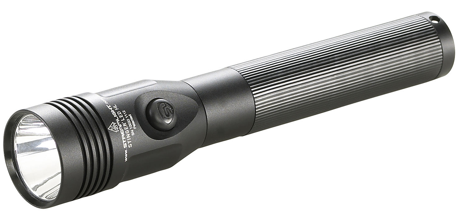 Streamlight Stinger LED HL Black Anodized Flashlight 200/400/800 Lumens High Power LED