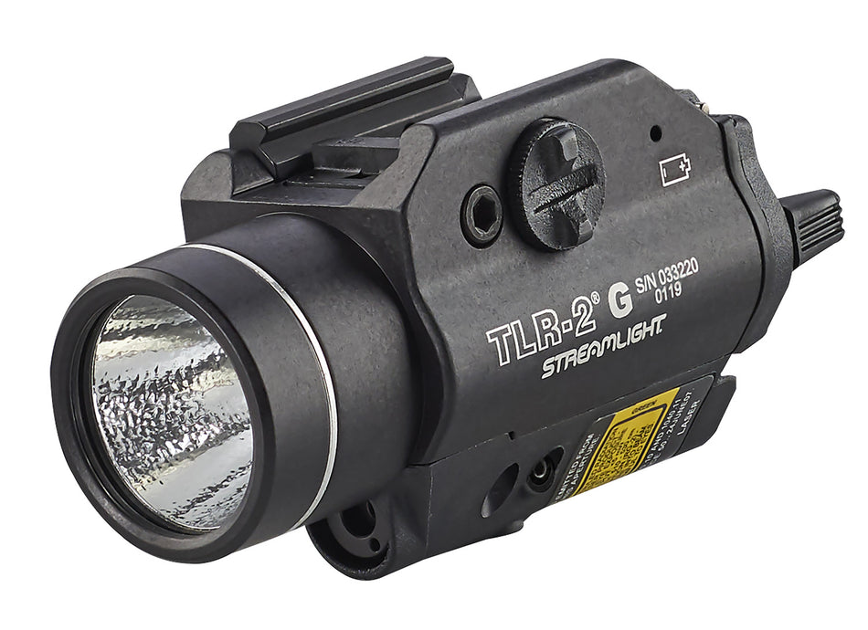 Streamlight TLR-2 G Weapon-Mounted Tactical Light 300 Lumens White LED Green Aiming Laser