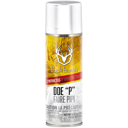Buck Bomb Aerosol Synthetic Doe Urine Scent 6.65 oz.