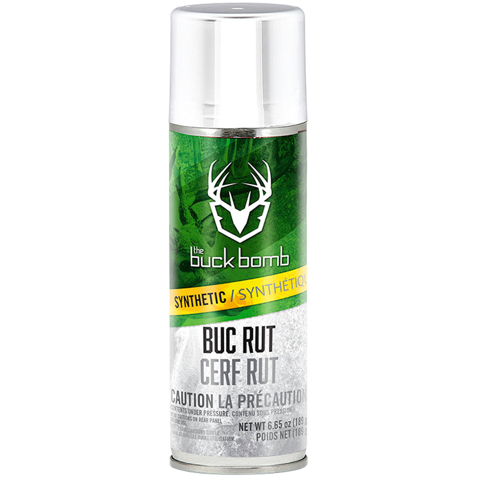 Buck Bomb Aerosol Synthetic Buck Rut Urine Scent 6.65 oz.