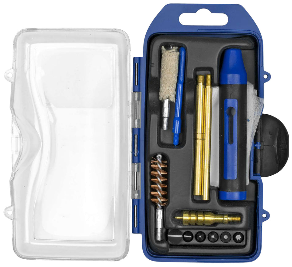 DAC GM40P GunMaster 14-Piece .40 Caliber and 10mm Pistol Cleaning Kit Black/Blue