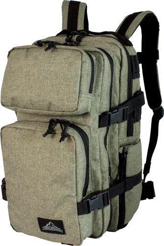 Red Rock Sand Urban Assault Tactical Pack Ventilated Back