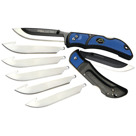Outdoor Edge Razor-Lite EDC Folding Knife Blue 3 in.