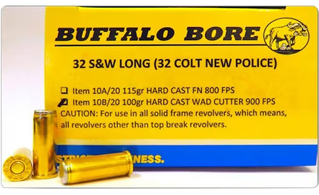 Buffalo Bore .45 Long Colt 3I20 Anti-Personnel Hard Cast Wadcutter 225 Grain