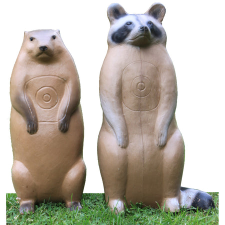 Big Shot Pro Hunter Raccoon and Groundhog 3D Archery Target Set