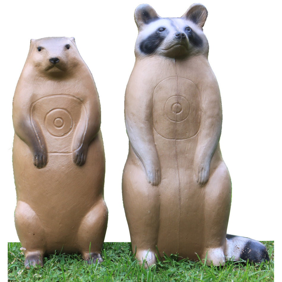 Big Shot Pro Hunter Raccoon and Groundhog 3D Archery Target Set