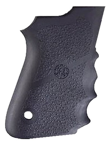 Hogue 69000 S&W 6906 Shorty 40 4013 TSW Black Rubber Grip with Finger Grooves