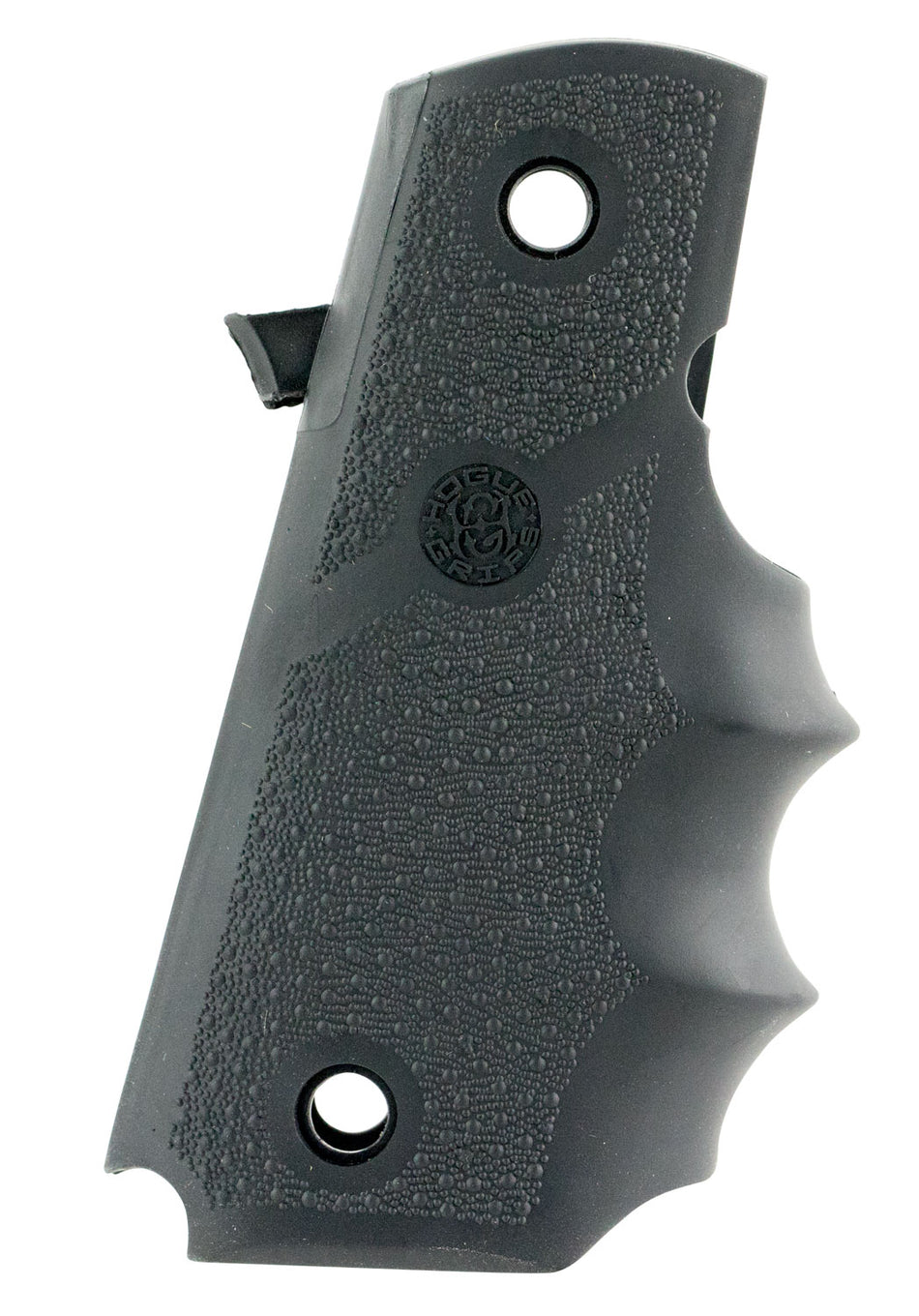 Hogue 14000 Para Ordnance P-14 Black Rubber Cobblestone Grip with Finger Grooves