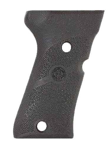 Hogue 93010 Beretta 92 Compact Cobblestone Rubber Grip Panels Black
