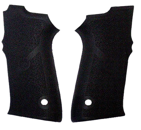Hogue 40010 S&W 5906/4006 Cobblestone Rubber Grip Panels Black