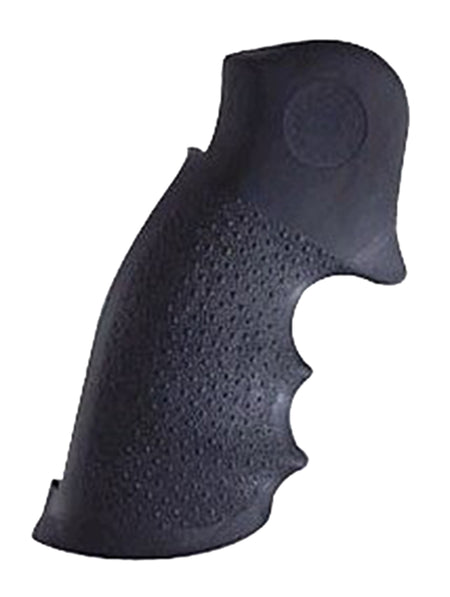 Hogue 66000 Taurus M/L Frame Square Butt Monogrip Black Rubber Finger Grooves