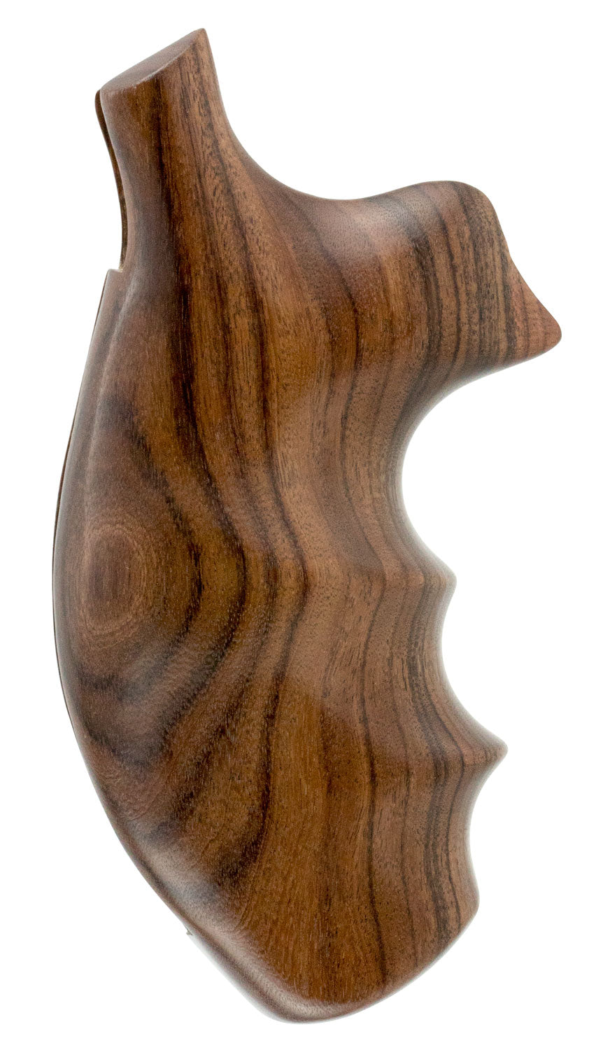 Hogue 19300 S&W K/L Frame Round Butt Fancy Pau Ferro Hardwood Grip