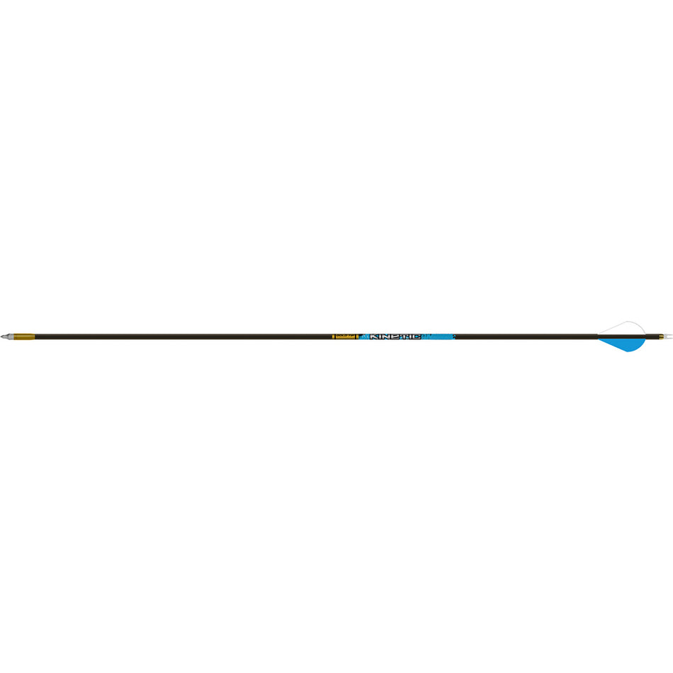 Gold Tip Kinetic KAOS 400 Carbon Arrows 2" Vanes 12 Pack
