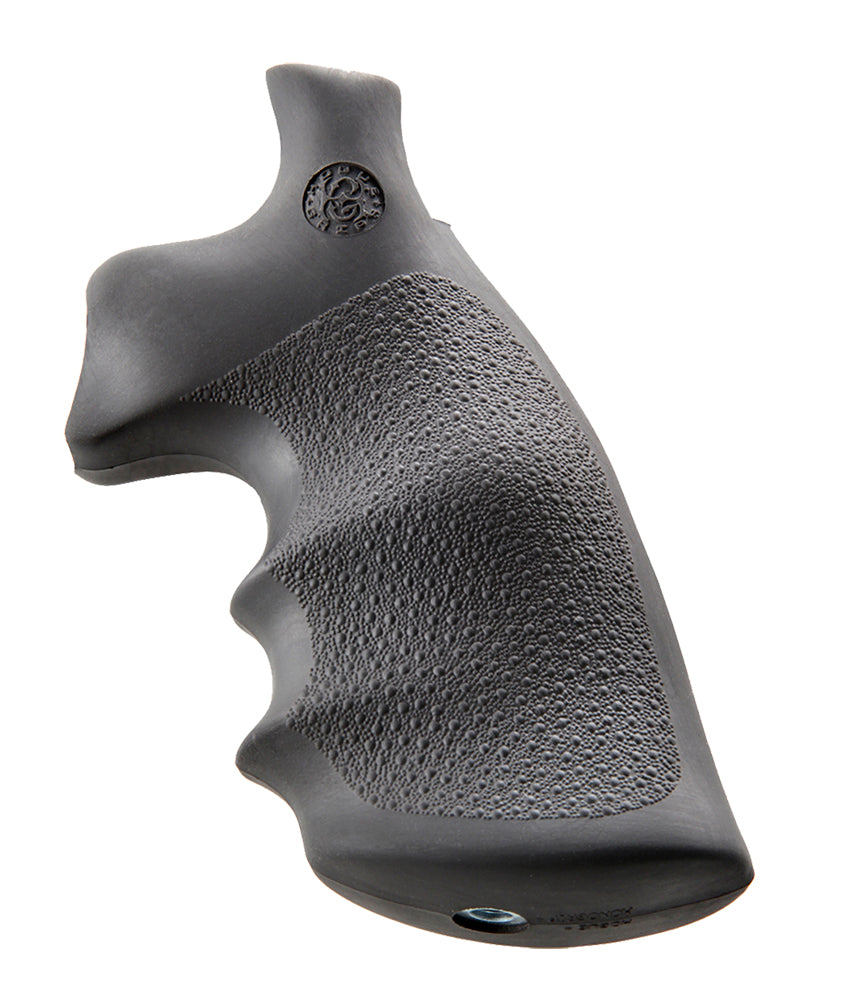 Hogue 19002 S&W K/L Frame Round Butt Black Rubber Conversion Monogrip