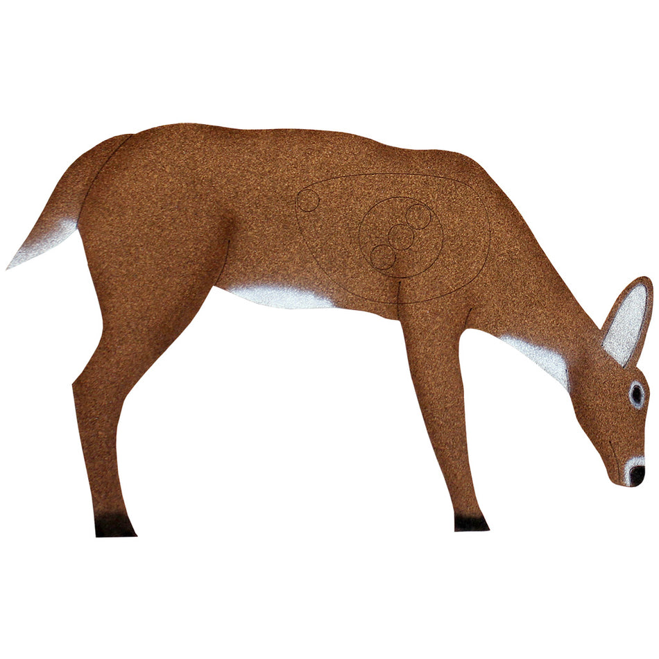 OnCore Self-Healing Foam Archery Target Small Deer Feeding