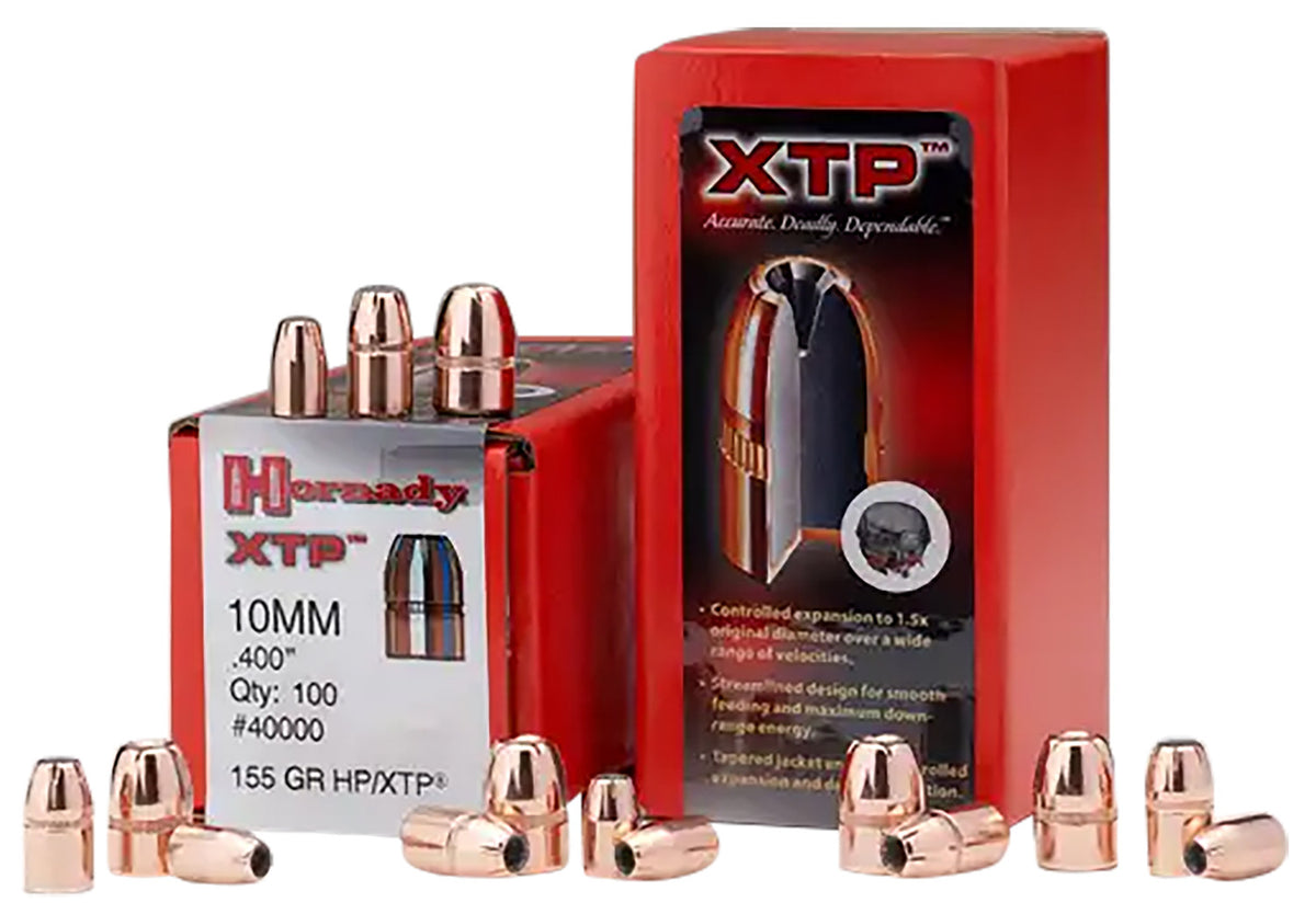 Hornady 9mm .355 124 gr XTP Hollow Point Projectiles 100 Per Box