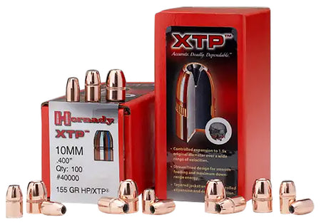 Hornady 9mm .355 124 gr XTP Hollow Point Projectiles 100 Per Box