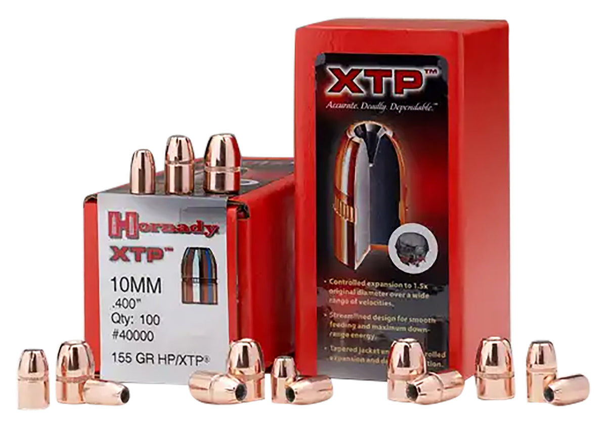 Hornady 38 Cal .357 110 gr XTP Hollow Point Projectiles 100 Per Box