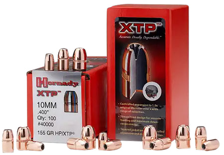 Hornady 38 Cal .357 125 gr XTP Hollow Point Projectiles 100 Per Box