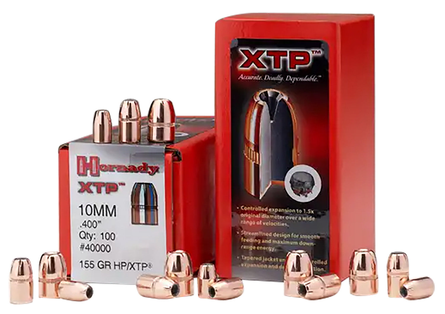 Hornady XTP .357 158 gr Handgun Hollow Point Reloading Bullets 100/Box