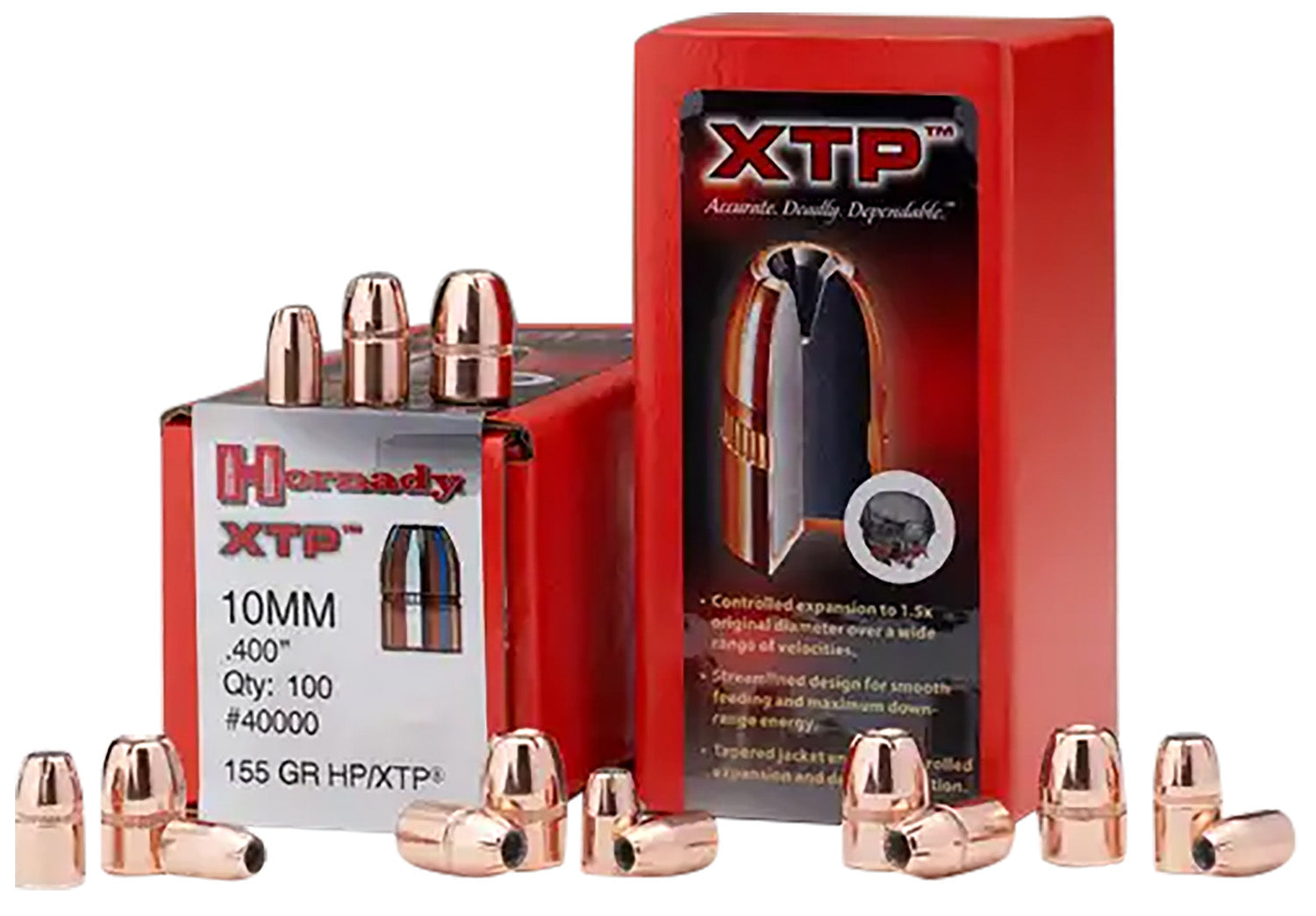 Hornady XTP .430 240 gr 44 Cal HP Reloading Bullets 100/Box
