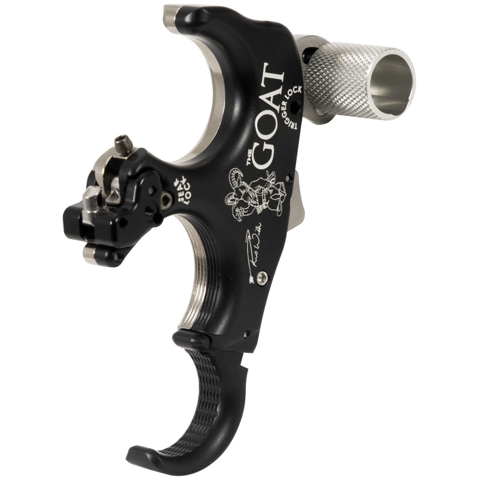 Tru Ball GOAT 3 Finger Black Large Thumb/Hinge Archery Release