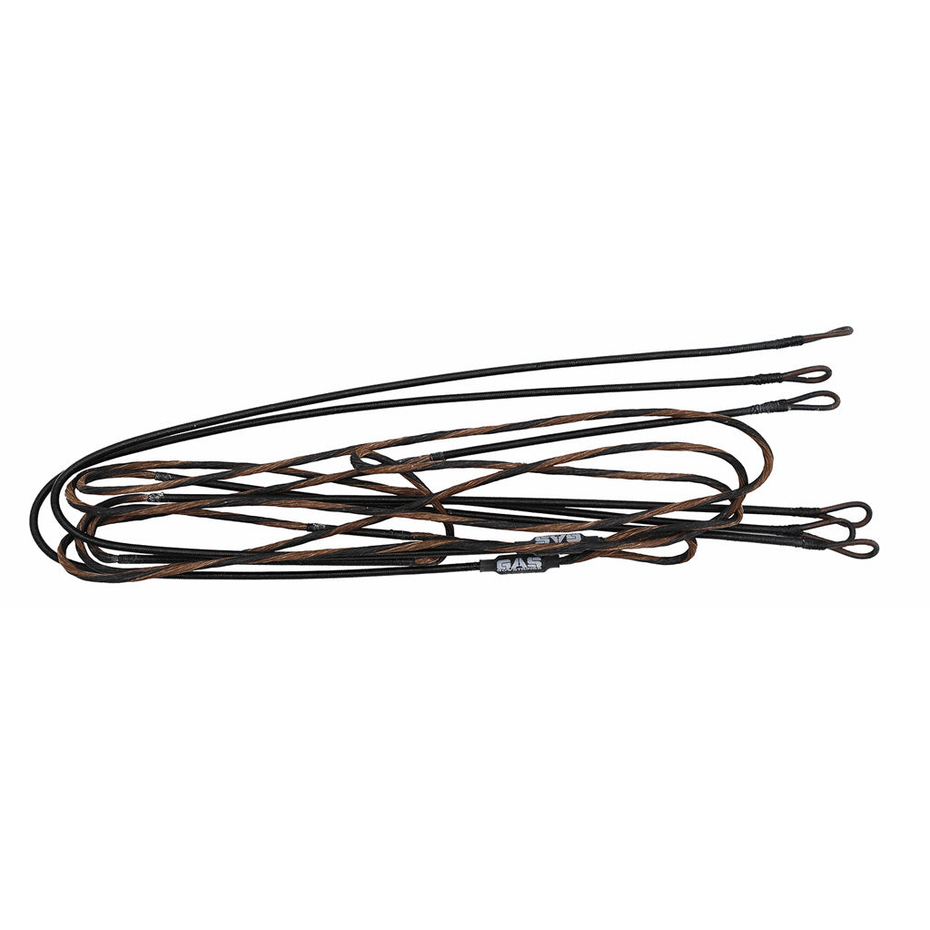 GAS High Octane Blackout Bowtech Assassin String and Cable Set