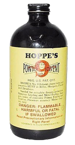 Hoppe's No. 9 Bore Cleaner 16 oz Childproof Cap Bottle 10 Per Pack