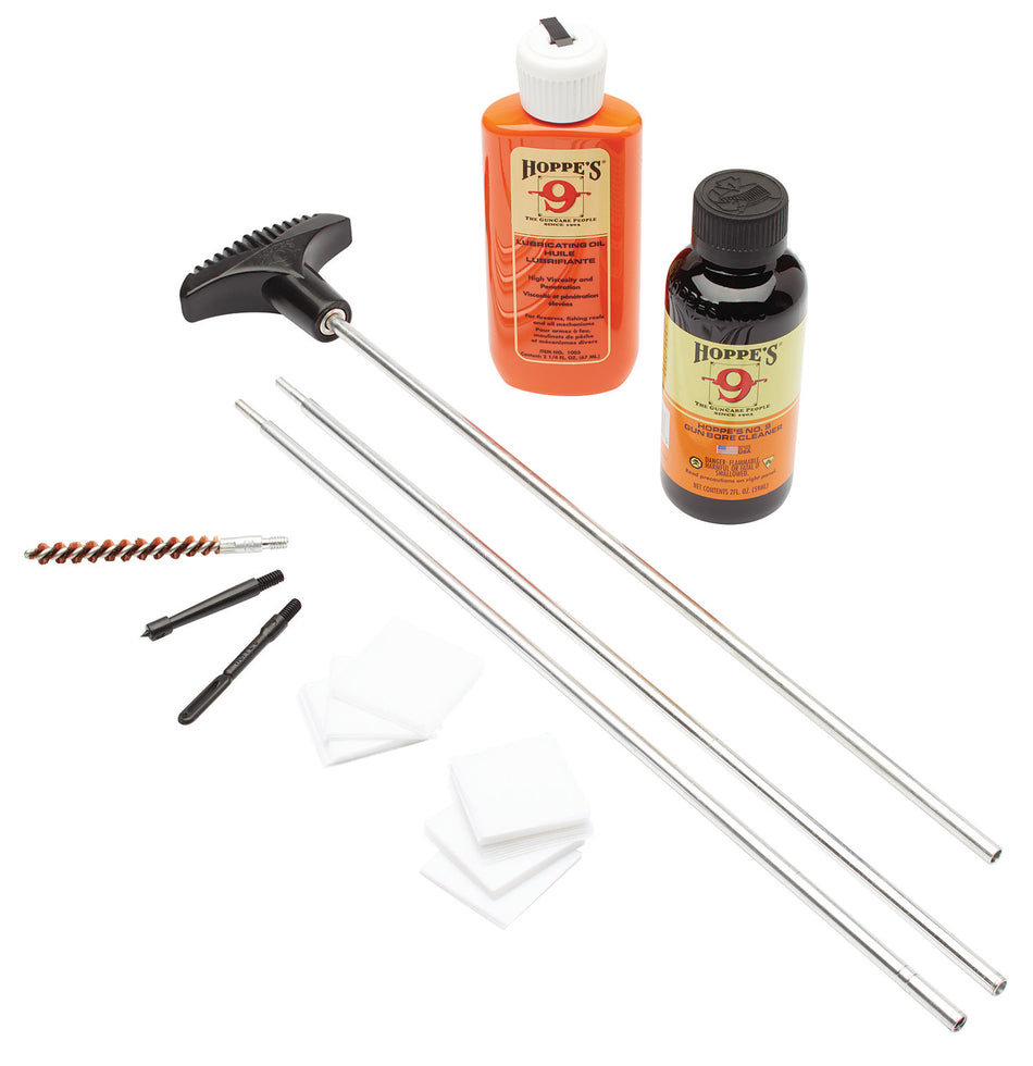 Hoppe's U30B Rifle Cleaning Kit .30, .32, 8mm & 7.62mm – Clam Pack