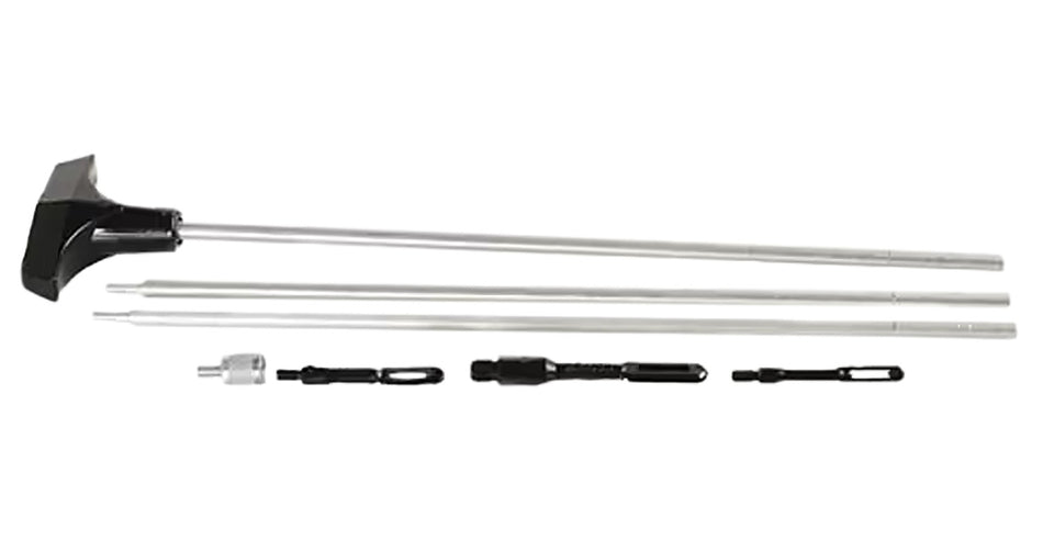 Hoppe's Bench Rest 3PSS Three-Piece Stainless Steel Cleaning Rod for Pistols Rifles Shotguns